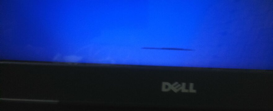 Best solution for black line on laptop screen dell
